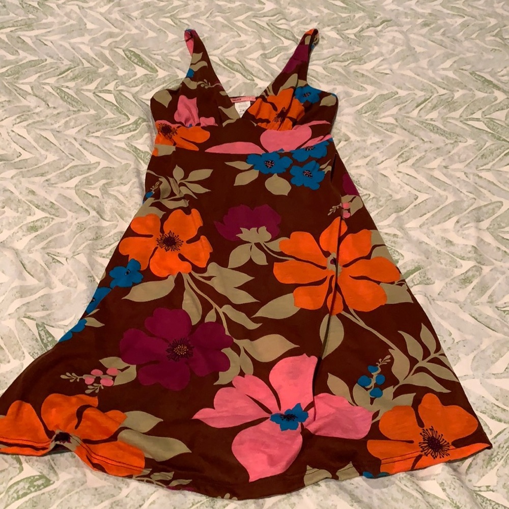 Floral mini dress